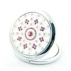 3/$25 🏷️ Compact Cosmetic Mirror Magnifying  Mirror Crystal Mirror for Her